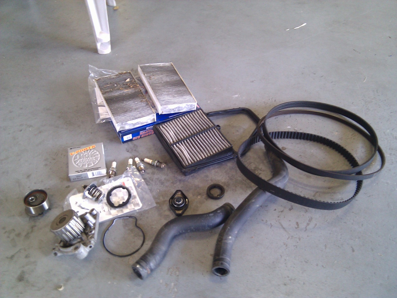 Honda 105k service #4